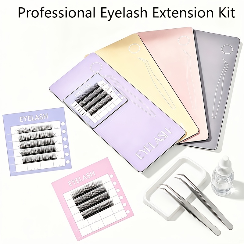 Lash Tile Palette - 3pcsProfessional Magnetische Wimperverlenging Kit Palet Display