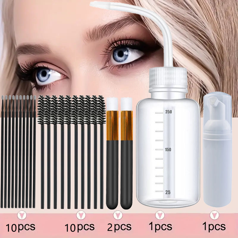 Eyelash Extension Wash Kit - 23 & 24 Stuks Wimperverlenging Reinigingsset