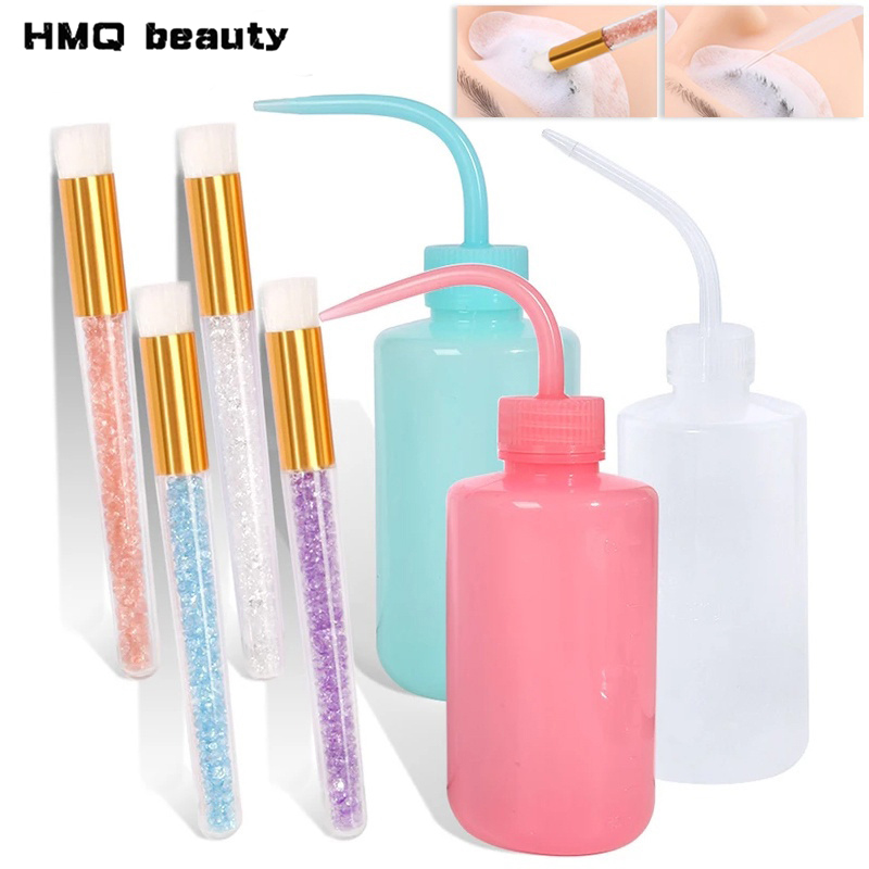 Eyelash Extension Wash Kit - Reinigingsset voor wimperextensions Wimpershampooborstel Wimperflesje Wenkbrauwverzorging