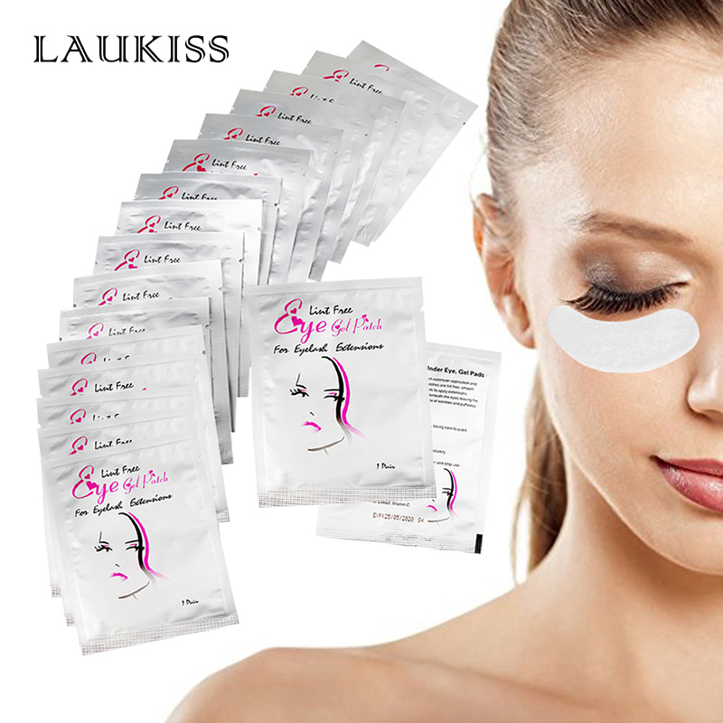 Eyelash Extension Glasses - Laukiss 50/100/200Pairs Wimper Pad Gel Patch