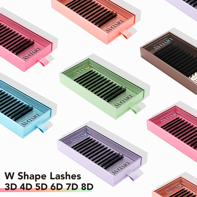 Eyelash Extension Yy - DIYDAY W Vormige Wimperverlenging Premade 3d