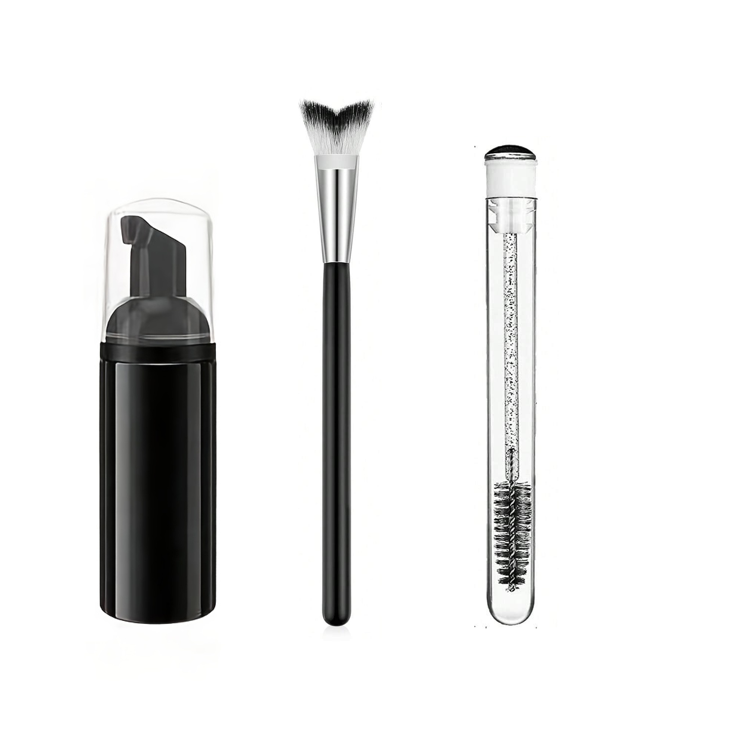 Eyelash Extension Wash Kit - Professionele wimperverlenging reinigingsset met shampoo, zeep,