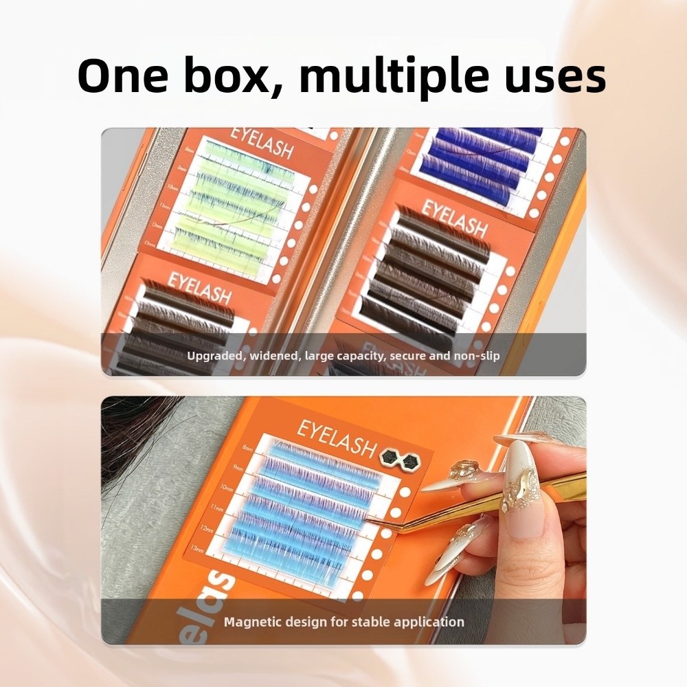 Draagbare magnetische opbergdo - Lash Tile Palette recensie en prijs