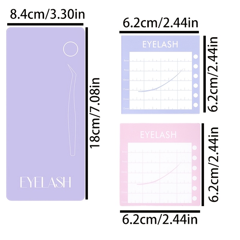 3pcsProfessional Magnetische W - Lash Tile Palette recensie en prijs