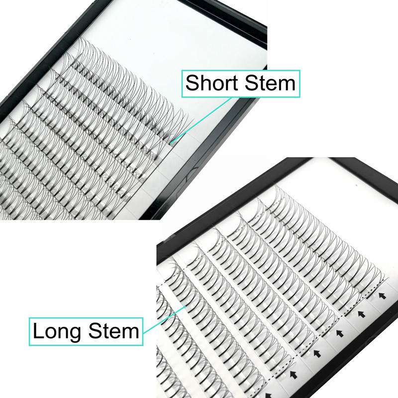 5 Trays/Lot Lange Steel Hoge K - Eyelash Extension Russian recensie en prijs