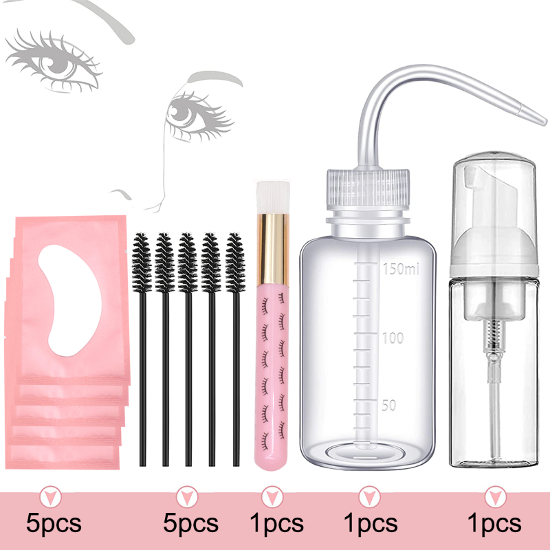 13-delige wimperverlenging rei - Eyelash Extension Wash Kit recensie en prijs