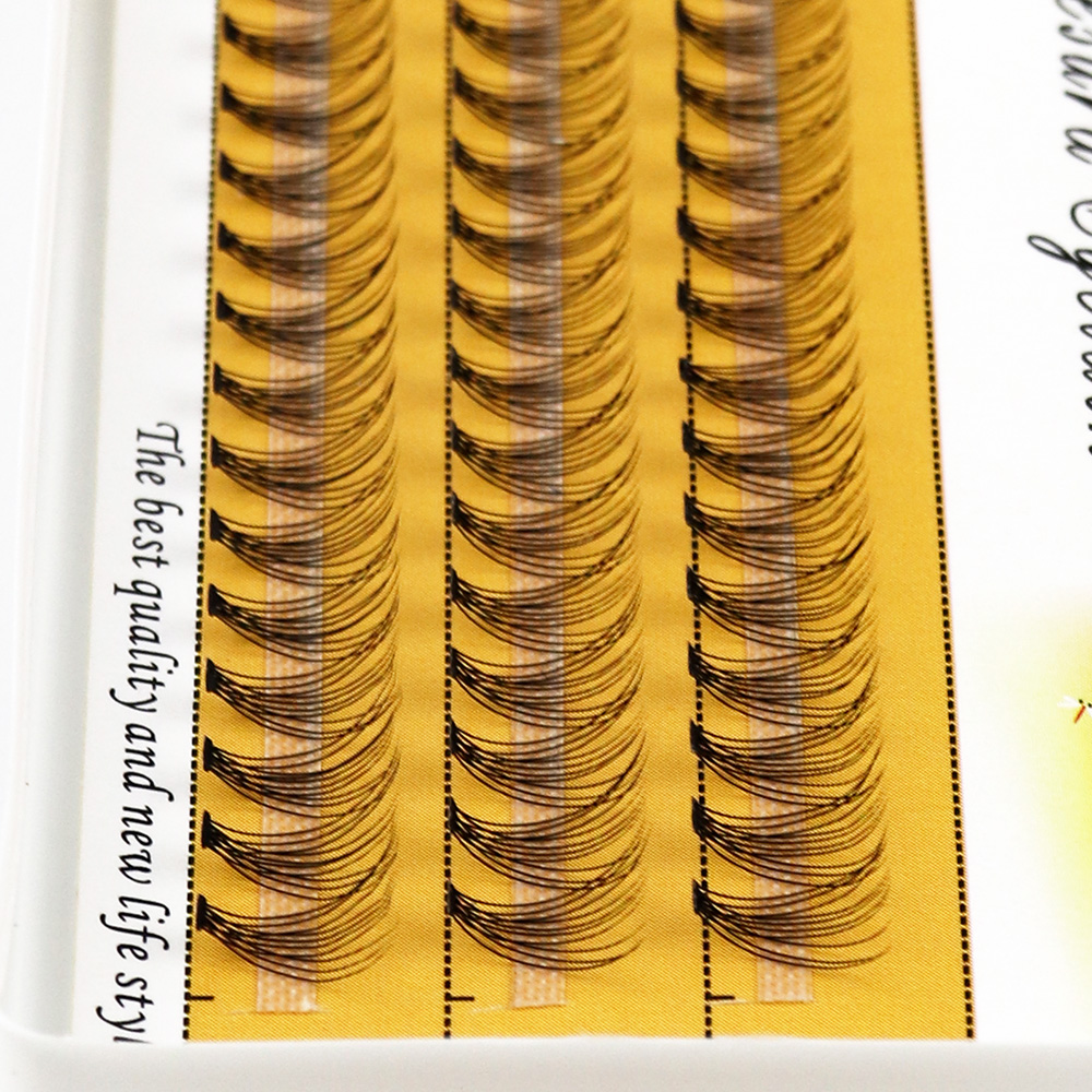 10D Faux Mink Wimperclusters R - Eyelash Extension Russian recensie en prijs