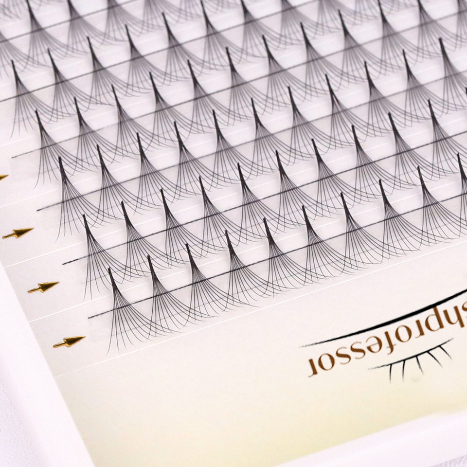 Scherpe smalle steel Premade F - Eyelash Extension Russian recensie en prijs