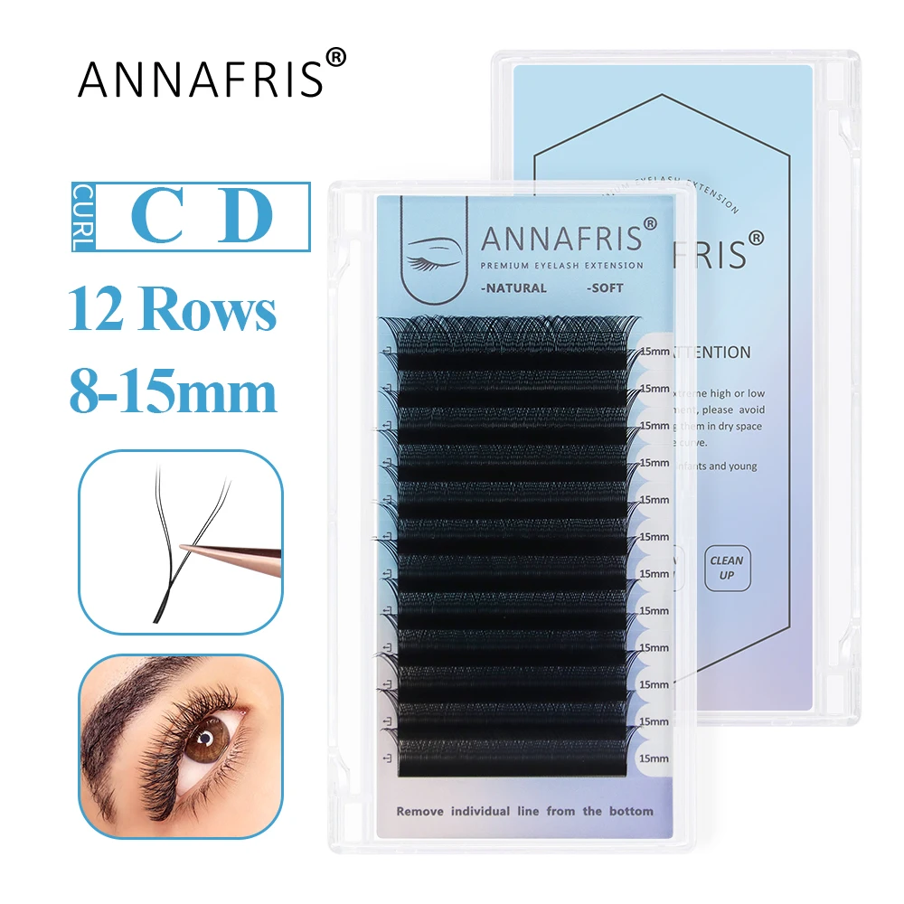 ANNAFRIS YY Vorm Wimperverleng - Eyelash Extension Yy recensie en prijs