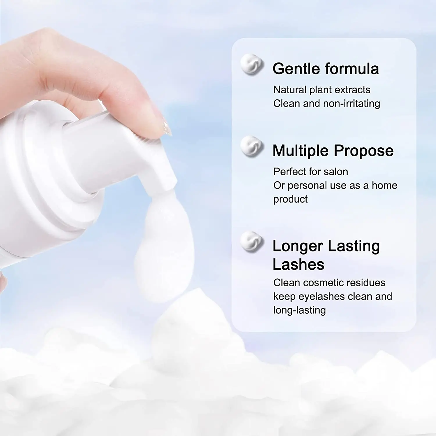 50ml Lanthome Wimperverlenging - Eyelash Extension Wash Kit recensie en prijs
