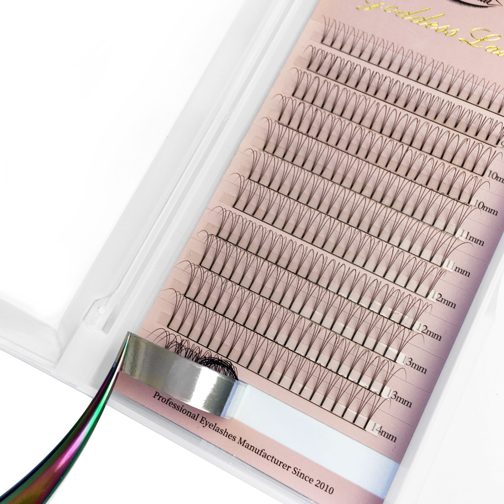 Godin 3D Premade Fan Wimper Ex - Eyelash Extension Russian recensie en prijs