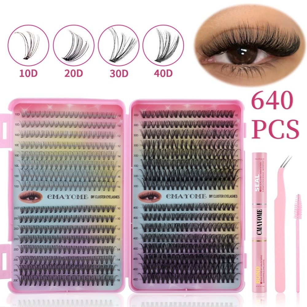 Bond & Seal Neppl wimpers Natu - Eyelash Extension Volume Lashes recensie en prijs