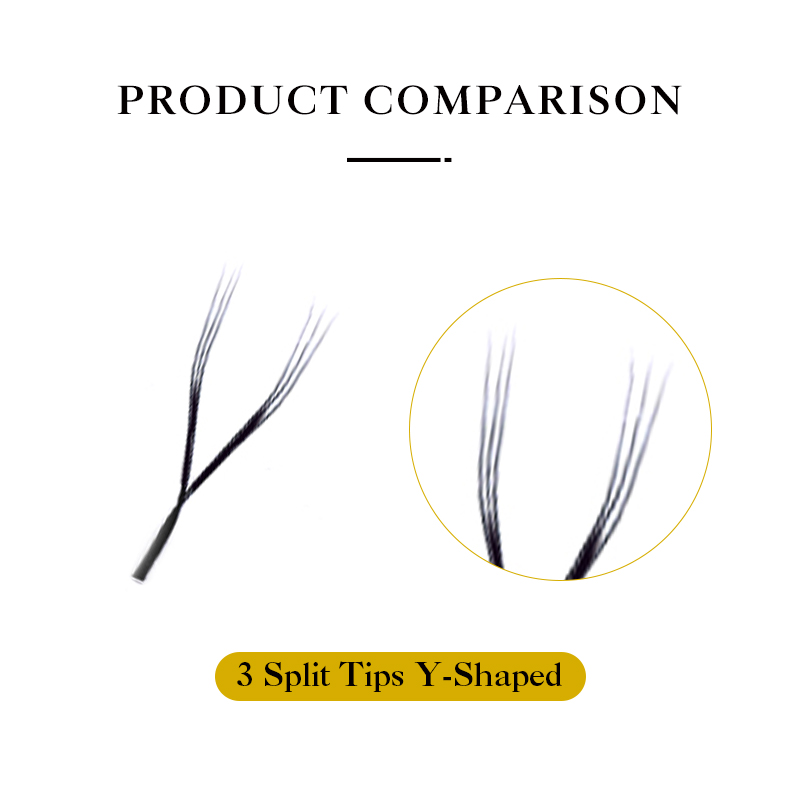 Decemars 3 Split Tips Y-Vormig - Eyelash Extension Y Shape recensie en prijs