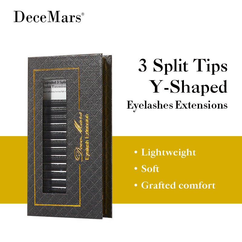 Decemars 3 Split Tips Y-Vormig - Eyelash Extension Y Shape recensie en prijs