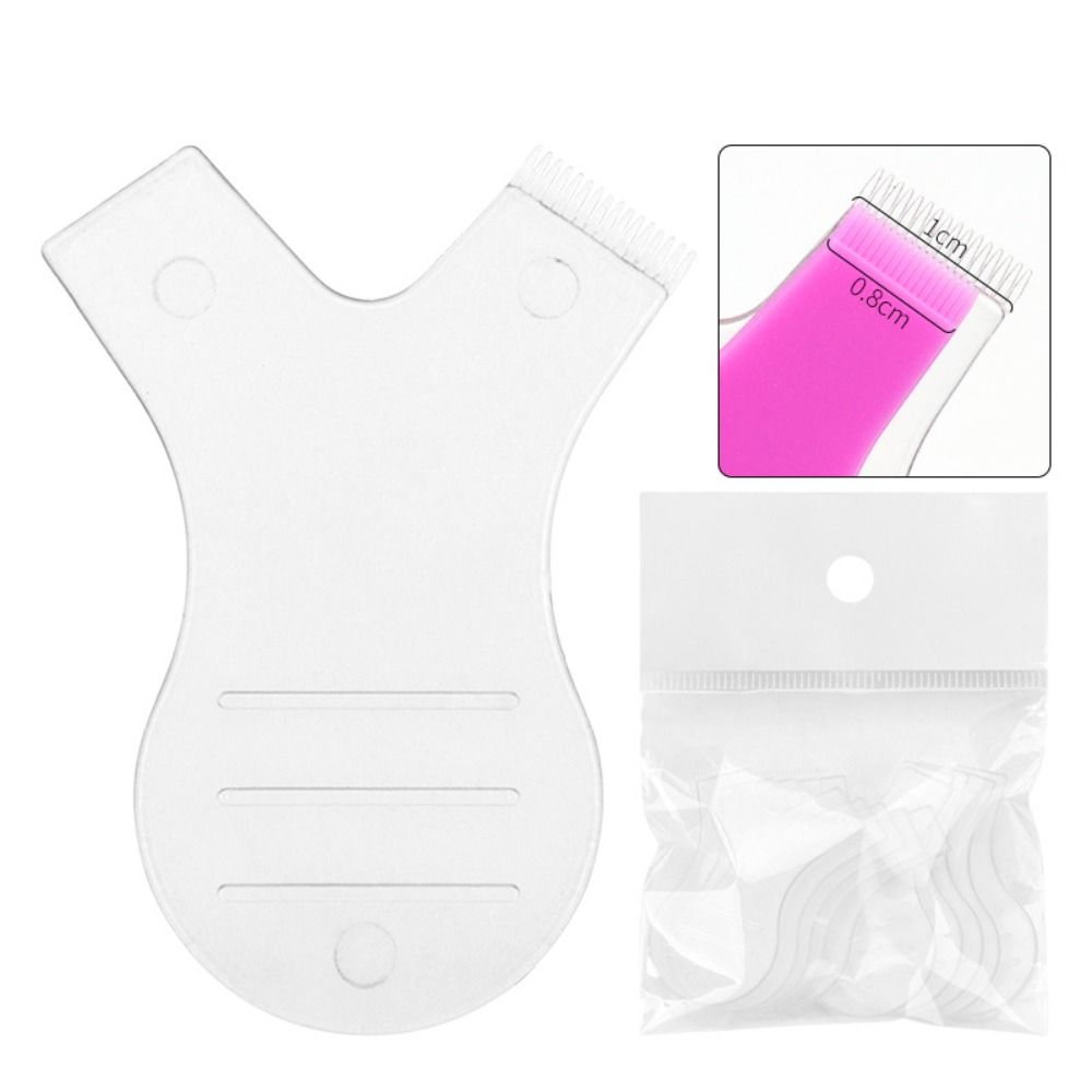 10 STKS Herbruikbare Zachte Pl - Eyelash Extension Y Shape recensie en prijs