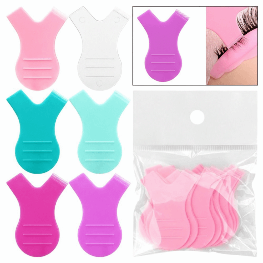 10 STKS Herbruikbare Zachte Pl - Eyelash Extension Y Shape recensie en prijs