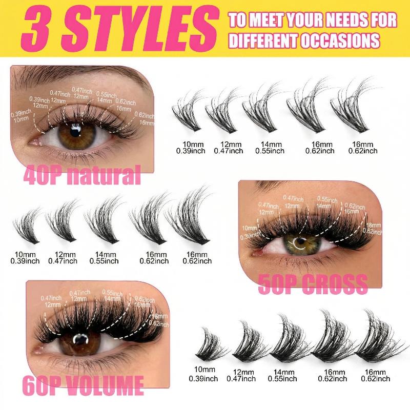 Valse wimperclusters Individue - Eyelash Extension Volume Lashes recensie en prijs