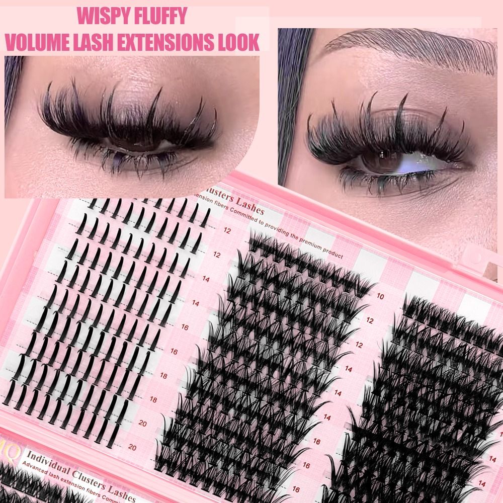 9-16mm Lange Valse Wimpers 3D  - Eyelash Extension Wispy Look recensie en prijs