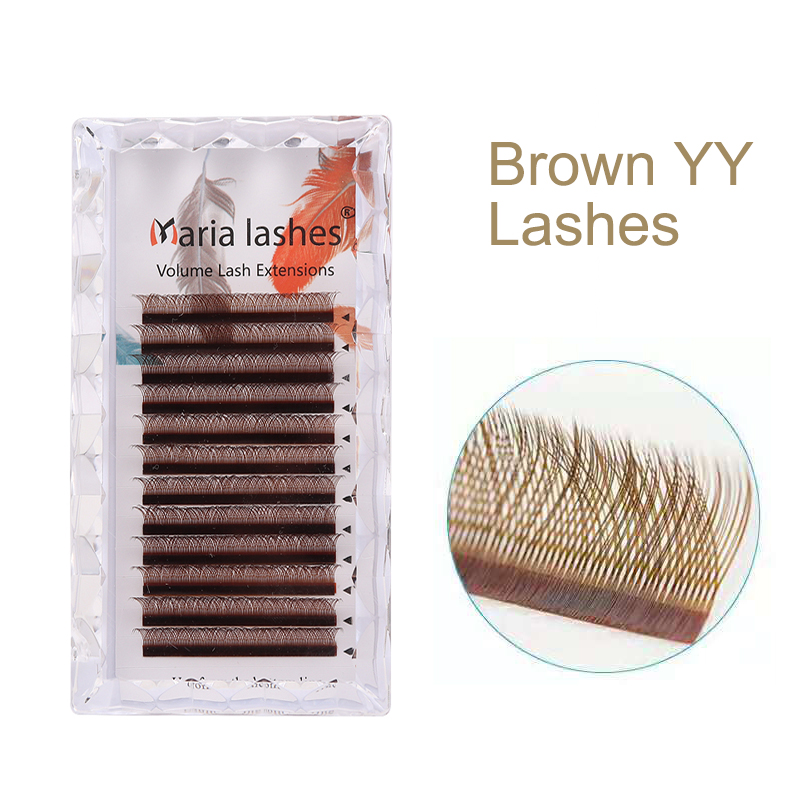 MARIA Bruine YY-vormige wimper - Eyelash Extension Yy recensie en prijs