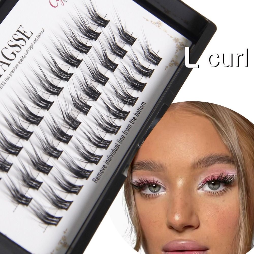 L Curl Individuele Wimperexten - Eyelash Extension Wispy Look recensie en prijs