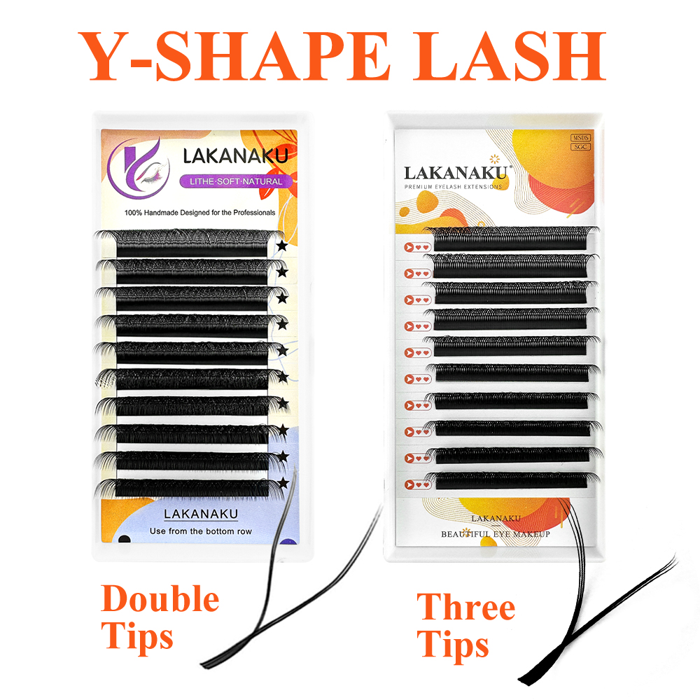 LAKANAKU Y Wimpers Extensions  - Eyelash Extension Y Shape recensie en prijs