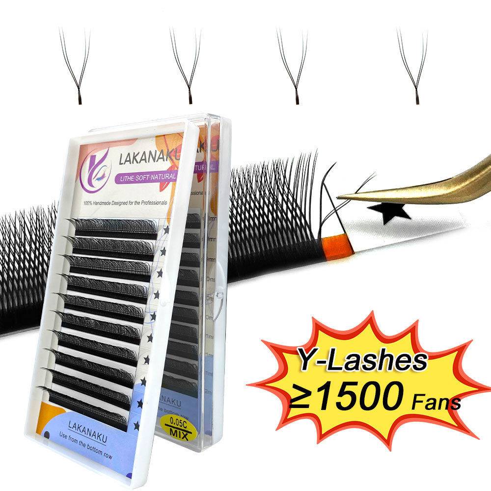 LAKANAKU Y Wimpers Extensions  - Eyelash Extension Y Shape recensie en prijs