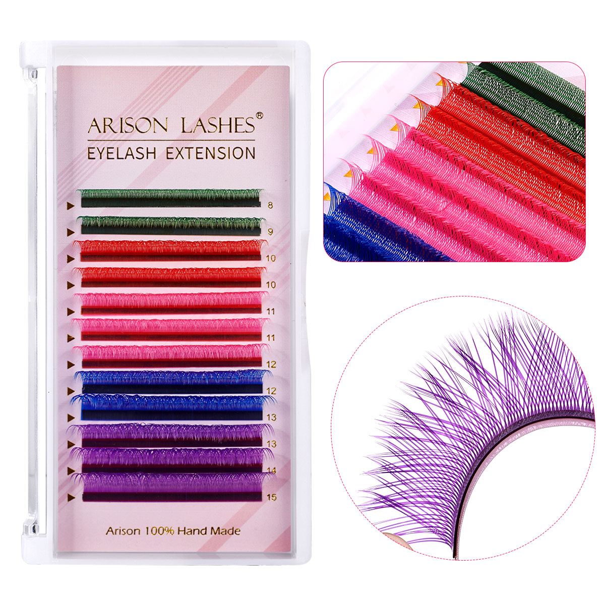 Arison Mixed Color Yy Wimpers  - Lash Tile Palette recensie en prijs