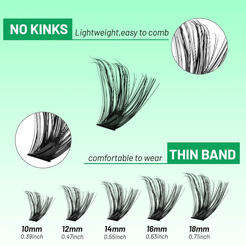 Natuurlijk uitziende valse wim - Eyelash Extension Wispy Look recensie en prijs