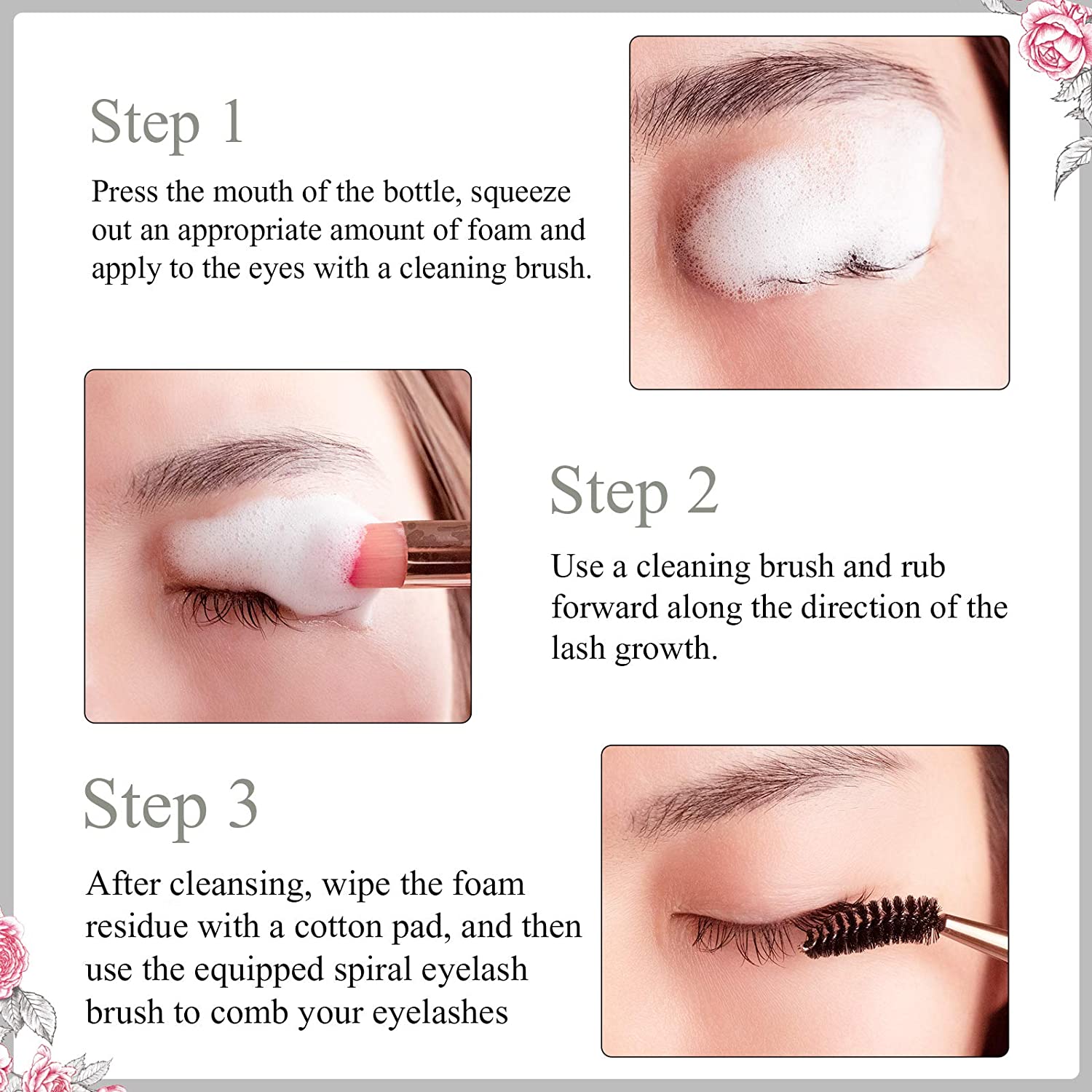 50ML Wimperverlenging Cleanser - Eyelash Extension Wash Kit recensie en prijs