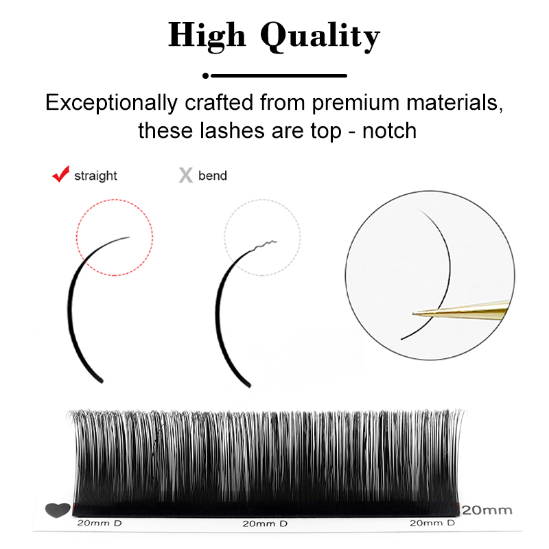 Winky Beauty Op maat uw logo I - Eyelash Extension Russian recensie en prijs
