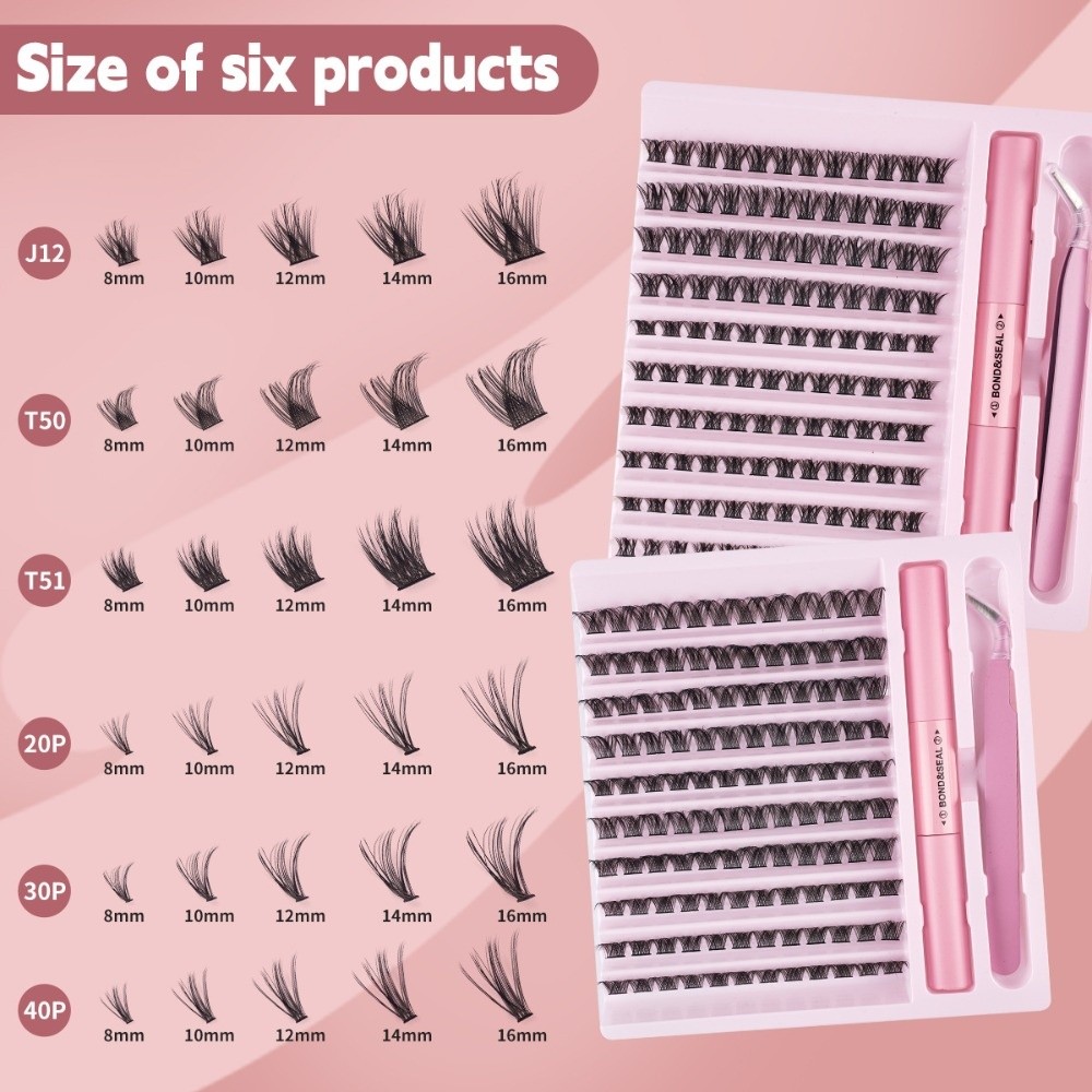 Hoge kwaliteit Bond & Seal nep - Eyelash Extension Wispy Look recensie en prijs