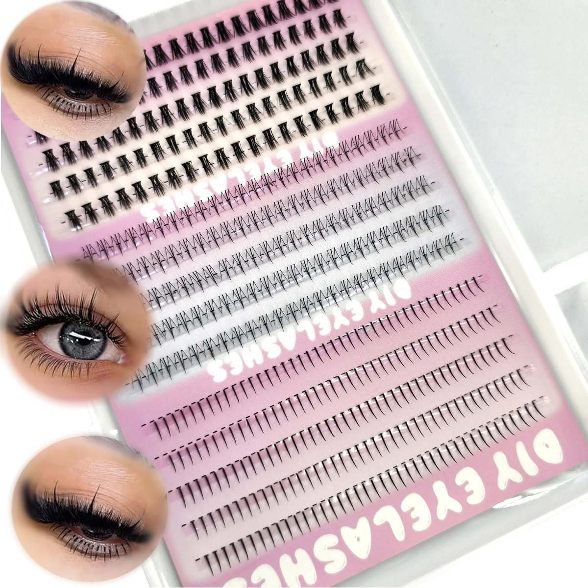 AMSDCN 3styleBottom 15 rijen W - Eyelash Extension Wispy Look recensie en prijs