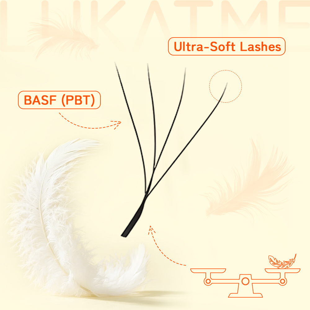 10 STKS/SET LUKATME Premade Fa - Eyelash Extension Y Shape recensie en prijs