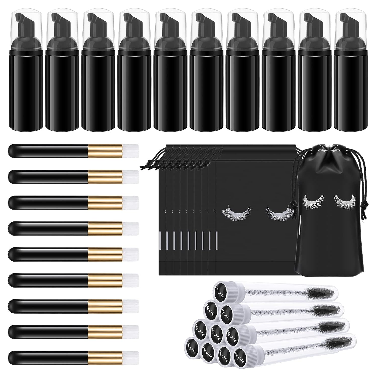 Wimperreinigingsset Lash Shamp - Eyelash Extension Wash Kit recensie en prijs