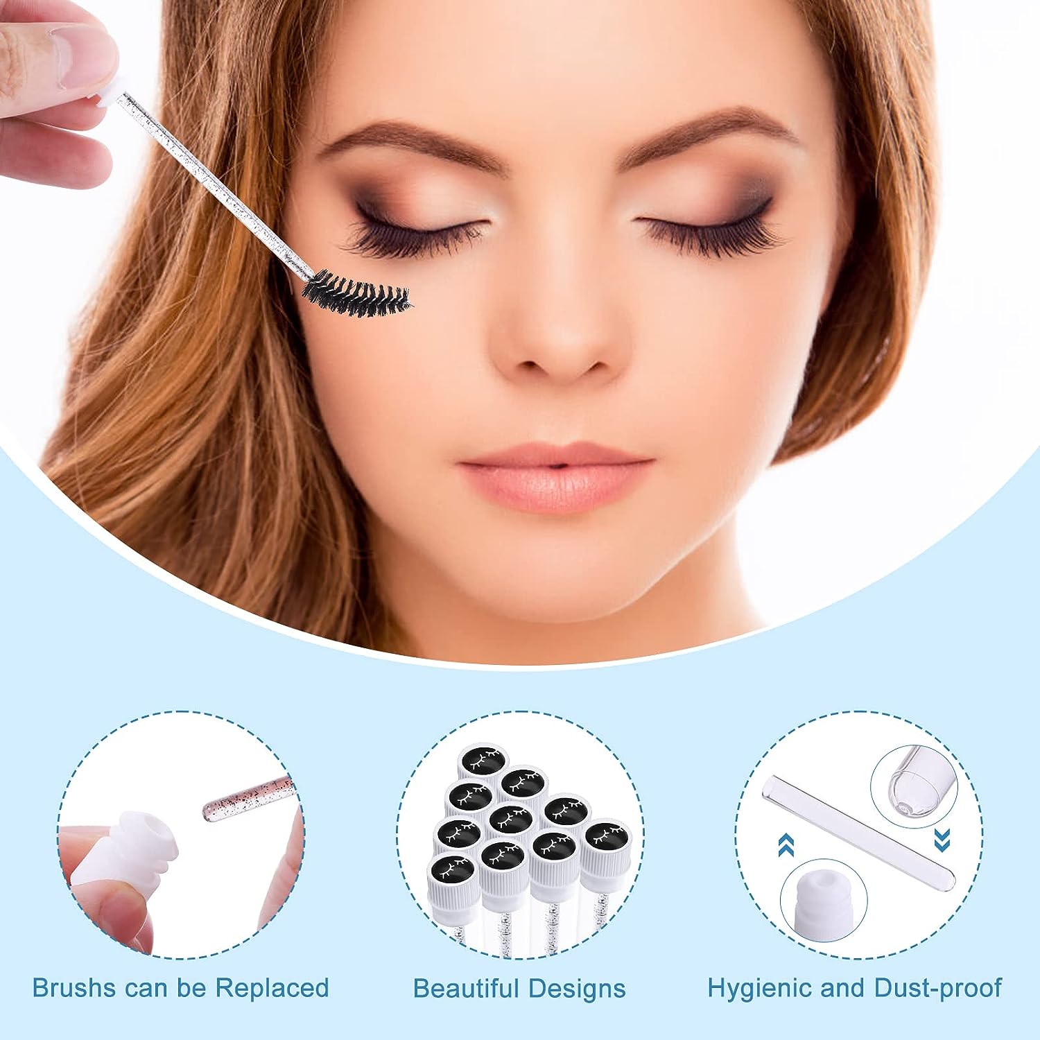 Wimperreinigingsset Lash Shamp - Eyelash Extension Wash Kit recensie en prijs