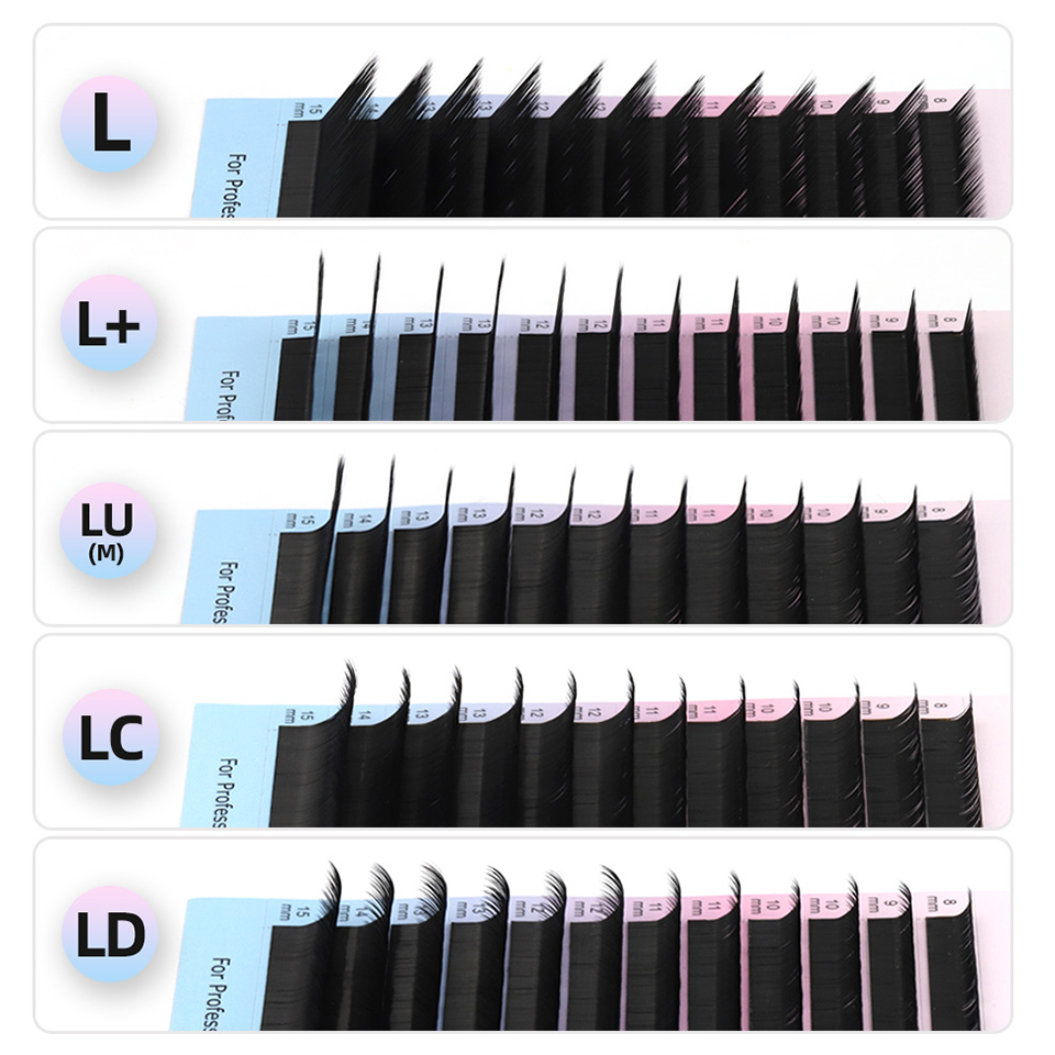 RUJADE L L+ LC LD LU(M) Krul I - Eyelash Extension Russian recensie en prijs
