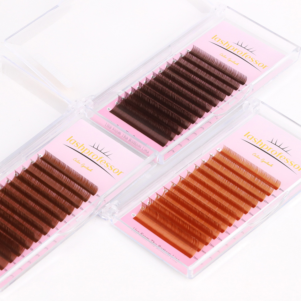 Donkerbruine wimperverlenging  - Lash Tile Palette recensie en prijs