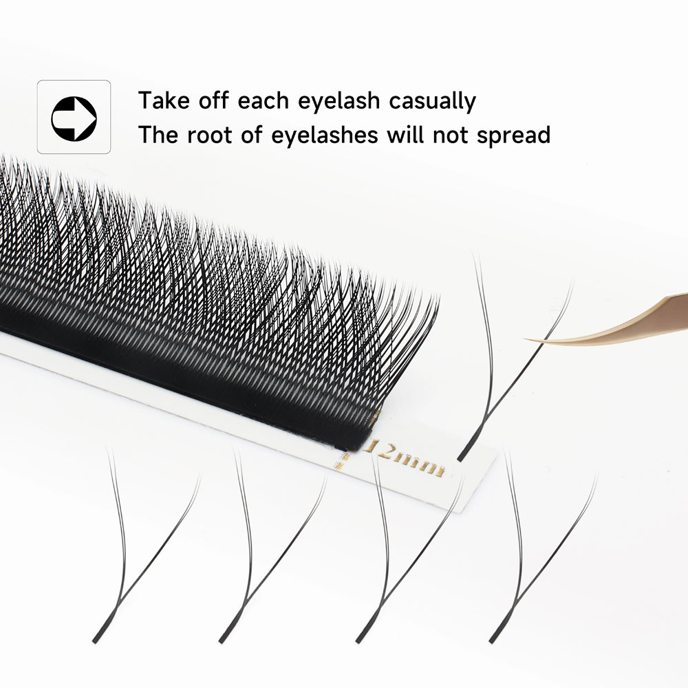XIUSUZAKI W-vormige wimpers Bl - Eyelash Extension Yy recensie en prijs