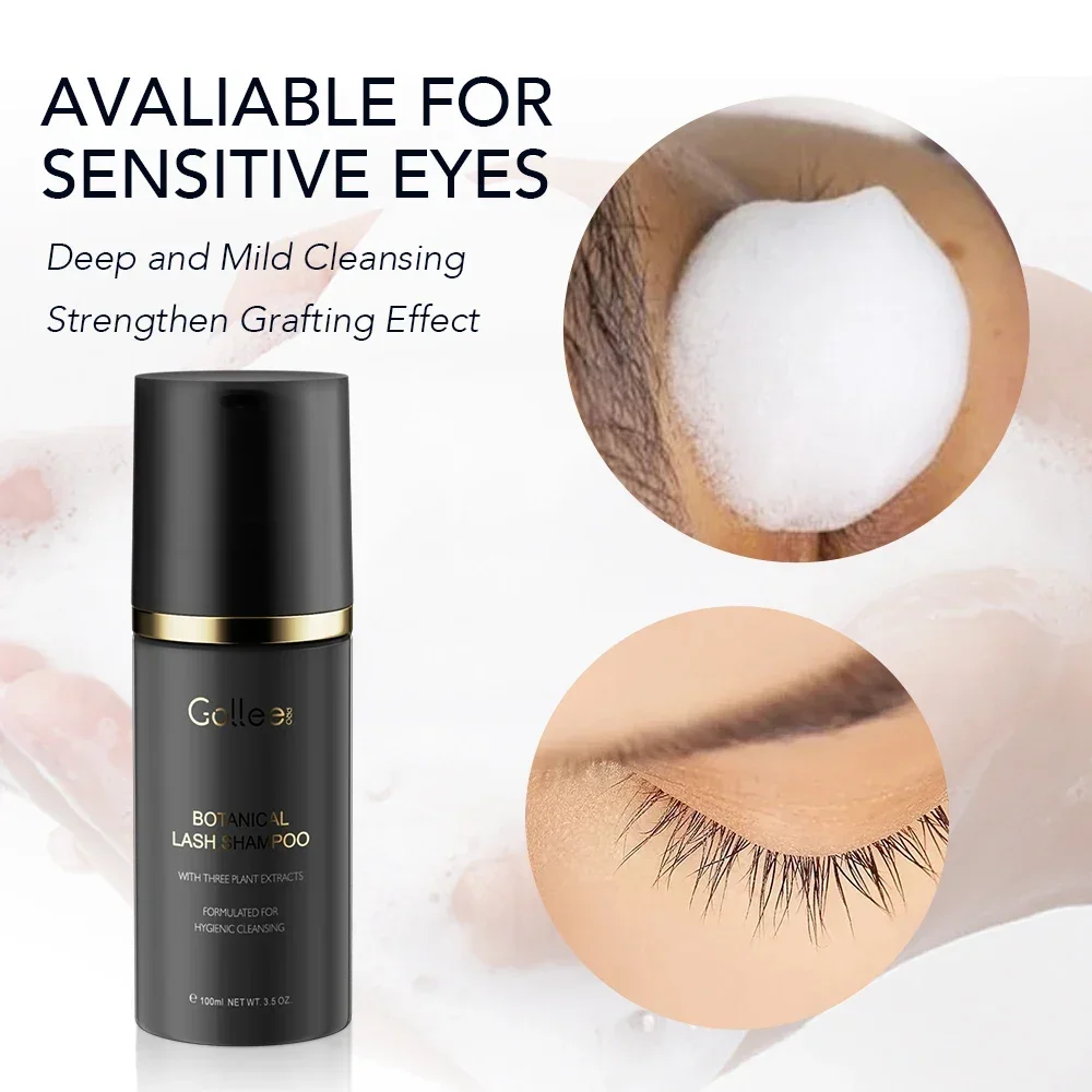 Gollee 100ml Reinigingsmousse  - Eyelash Extension Wash Kit recensie en prijs