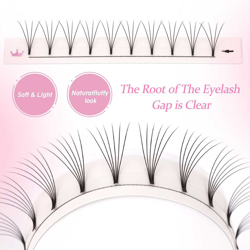 Rujade Premade Volume Fans Kor - Eyelash Extension Russian recensie en prijs