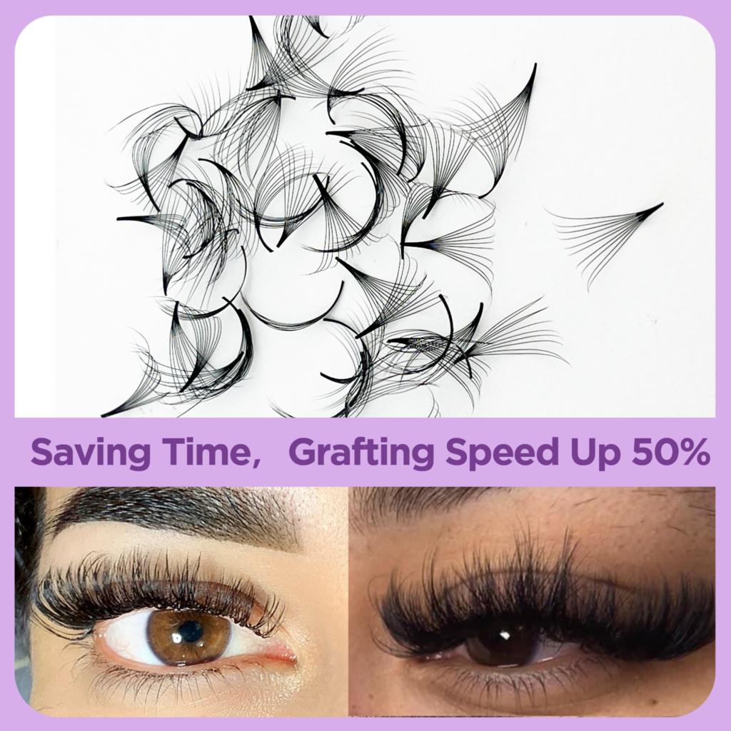 Tbestt Premade Fans Wimpers 10 - Eyelash Extension Russian recensie en prijs
