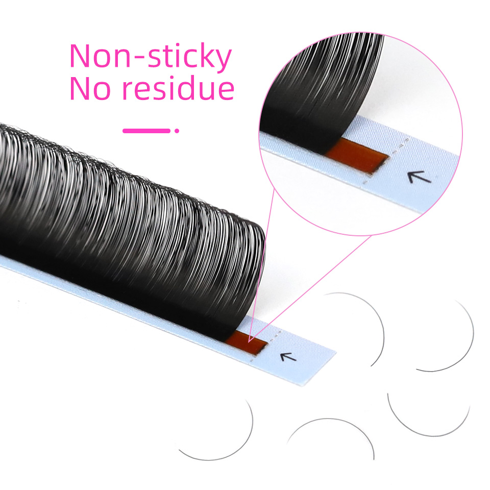 Rujade 5 Gevallen/Lot Valse Wi - Eyelash Extension Russian recensie en prijs