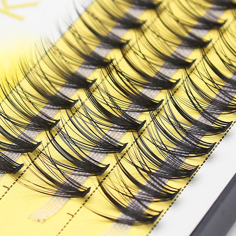 Kimcci 60 Bundels Nertsen Wimp - Eyelash Extension Russian recensie en prijs